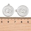 304 Stainless Steel Pendants SA-CBAB51A-02P-3