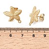 304 Stainless Steel Stud Earring Findings STAS-D391-03C-G-3
