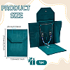 Velvet Jewelry Storage Bags with Flip Lid AJEW-WH0609-435B-2