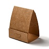 Rectangle Foldable Kraft Paper Jewelry Display Cards LS-EDIS-E011-01C-4