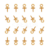 Ion Plating(IP) 304 Stainless Steel Cup Pearl Peg Bails Pin Pendants STAS-UN0009-04G-1