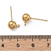 304 Stainless Steel Stud Earring Findings STAS-P448-11A-G-3