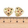 304 Stainless Steel Rhinestone Pendants STAS-I352-10G-02-3