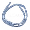 Dyed & Heated Natural Blue Aventurine Beads Strands G-F631-E01-02-2