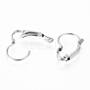 Tarnish Resistant 304 Stainless Steel Leverback Earring Findings X-STAS-G161-20B-2