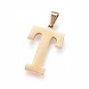 304 Stainless Steel Pendants and Stud Earrings Jewelry Sets LS-SJEW-P099-20G-2