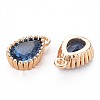 Brass Inlaid Cubic Zirconia Charms KK-S356-771D-2