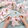 Rectangle Polyester Imitation Burlap Packing Pouches Drawstring Bags ABAG-AB00005-3