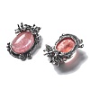 Cherry Quartz Glass Pendants G-H083-01AS-08-2