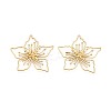 Hollow 304 Stainless Steel Pendants STAS-T068-92G-1