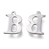 304 Stainless Steel Charms STAS-H112-B-P-2