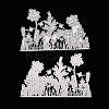 Flower Carbon Steel Cutting Dies Stencils DIY-A008-39-2