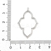Brass Micro Pave Cubic Zirconia Pendants KK-Z133-05P-02-3