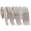 4 Yards 4 Styles Self Adhesive Resin Rhinestone Tape DIY-CY0002-04-1