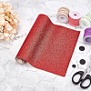 Sparkle PU Leather Fabric AJEW-GF0001-53B-4