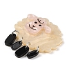 Acrylic Alloy Pendants SACR-S679-03C-2