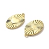 304 Stainless Steel Pendants STAS-L022-124G-2