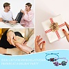 12Pcs Adjustable Braided Nylon Cord Macrame Pouch Bracelet Making AJEW-SW00010-06-8