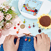 Resin Imitation Fruit Theme Stitch Markers HJEW-AB00185-3
