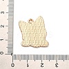 Animal Puppy Alloy Enamel Pendants X-FIND-V001-03G-01-3