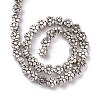 Tibetan Style Flower Alloy Bead Strands TIBEB-O007-01-NR-4