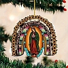 Acrylic Virgin Mary Hanging Ornaments PW-WGC7DE6-01-2