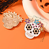 Halloween Skull Alloy Enamel Stud Earrings RR3201-3-2
