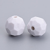 Opaque Acrylic Beads SACR-S300-05F-01-2