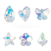60Pcs 6 Styles Glass Charms GLAA-GO0001-24-1