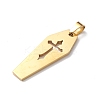 304 Stainless Steel Pendants LS-STAS-E190-03G-3