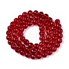 Transparent Glass Bead Strands GLAA-R095-10mm-38-2
