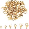 304 Stainless Steel Lobster Claw Clasps STAS-UN0004-27G-4