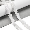 Natural White Jade Beads Strands G-Q167-B01-01-2