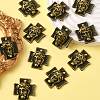 Tibetan Style Alloy Cross with Jesus Alloy Pendants for Easter Jewelry LS-K0P62071-5