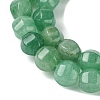 Natural Green Aventurine Beads Strands G-H023-A13-01-4