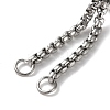 Non-Tarnish 304 Stainless Steel Adjustable Finger Ring Findings LS-STAS-P328-06A-P-2