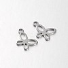 Tarnish Resistant 304 Stainless Steel Butterfly Charms STAS-N059-35-1
