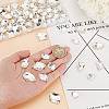 80Pcs 6 Style Irregular Rhombus & Teardrop Glass Sew On Rhinestone GLAA-GO0001-16-3