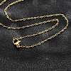 304 Stainless Steel Cable Chains Necklaces X-NJEW-F226-04G-04-1
