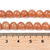 Natural Sunstone Beads Strands G-G342-A02-7mm-5