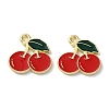 Fruit Alloy Enamel Charms X1-PALLOY-S058-01LG-10-1