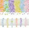 1050Pcs 30 Styles Transparent Acrylic Beads OACR-WR0001-04-1