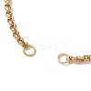 304 Stainless Steel Rolo Chain Slider Bracelet Makings AJEW-JB01254-01-2