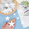 4Bags Acrylic Star Stickers DIY-GF0012-46B-3