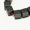 Non-magnetic Synthetic Hematite Beads Strands X-G-S079-6mm-1