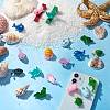 26Pcs 13 Style Transparent Resin Cabochons RESI-SZ0002-71-4