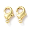 Rack Plating Brass Lobster Claw Clasps KK-F090-27G-02-1