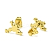 Cute Little Animal Theme 304 Stainless Steel Stud Earrings LS-EJEW-B041-02H-G-2