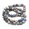 Imitation Jade Glass Beads Strands GLAA-P058-05A-06-2