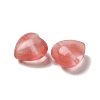 Cherry Quartz Glass Beads G-K248-A05-2